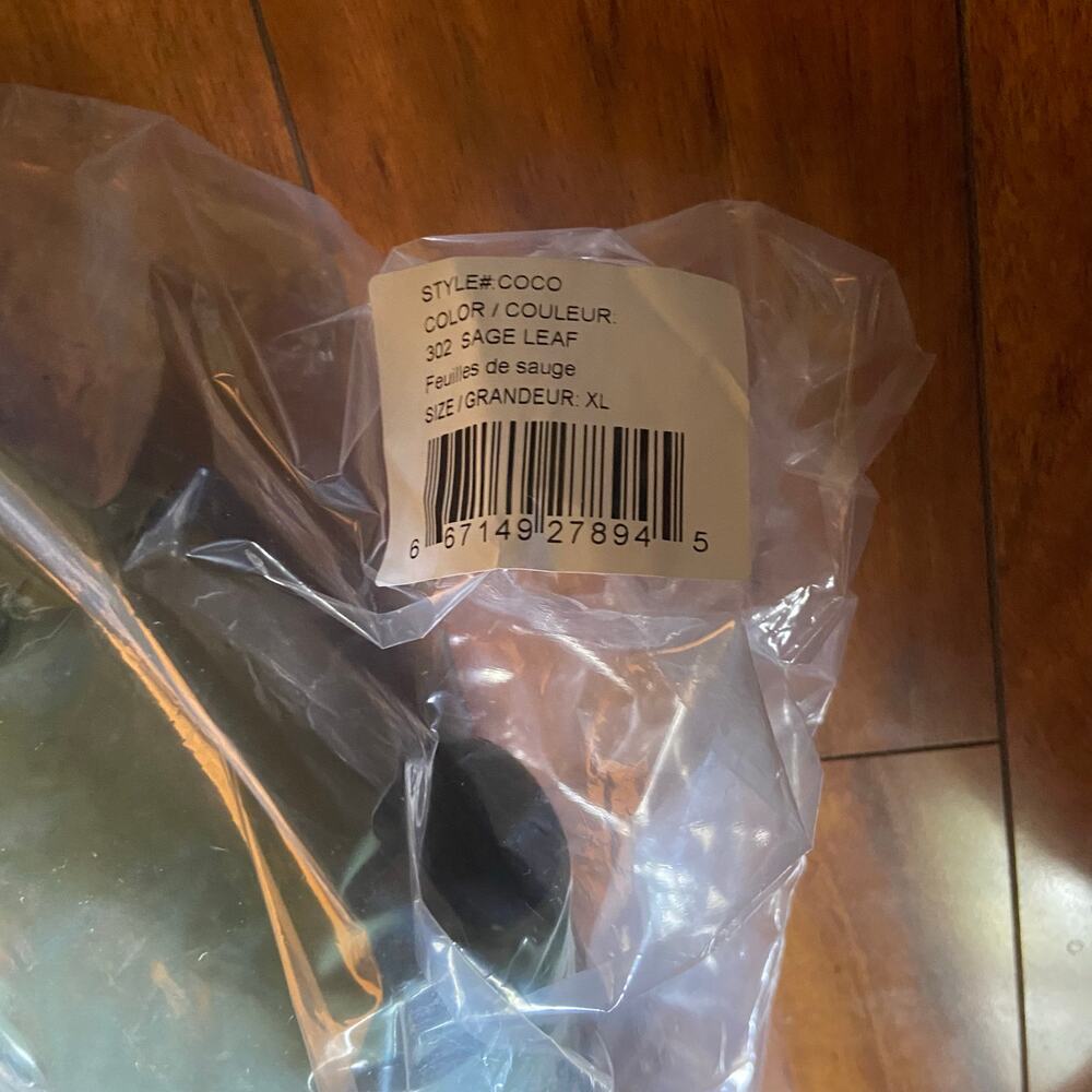 Noize Coco Crop Water Resistant Puffer Jacket in Sage Leaf, Sz XL -- NWT - Picture 6 of 7